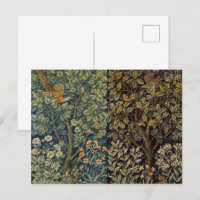 William Morris - Pheasant Bird Tree Botanical