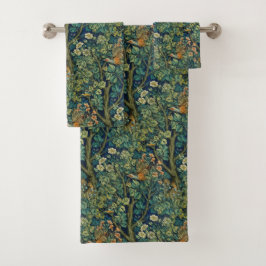 William * Morris Phesant Bird Forest Badhandtuch Set