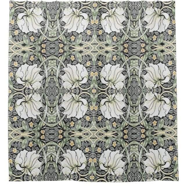 William Morris Pimpernel Duschvorhang (Vorderseite)