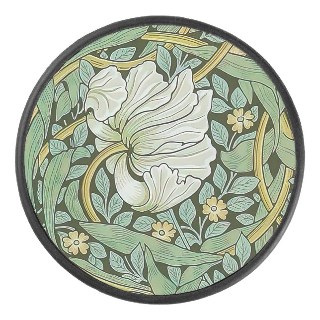William Morris - Pimpernel Eishockey Puck (Vorderseite)