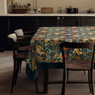 William Morris Pimpernel farbenfrohe, lebendige Fa Tischdecke