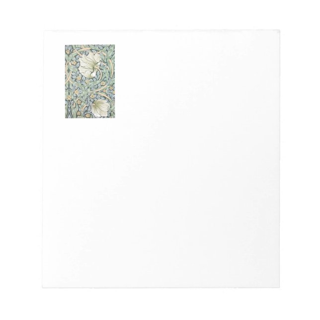 William Morris Pimpernel Floral Wallpaper Notizblock (Vorderseite)