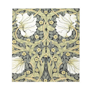 William Morris Pimpernel Floral Wallpaper Notizblock