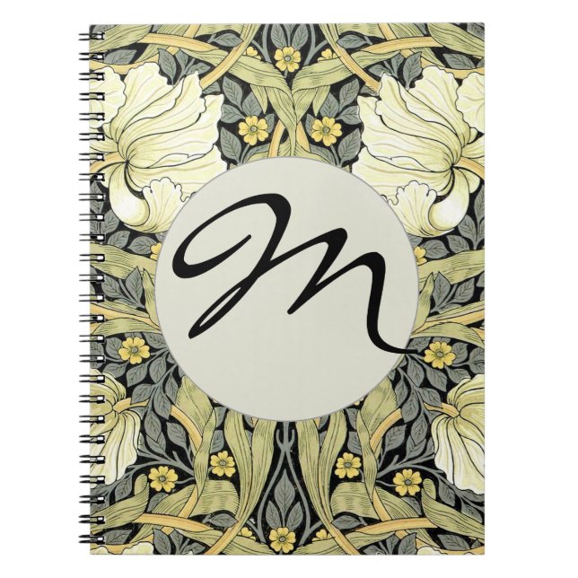 William Morris Pimpernel Floral Wallpaper Notizblock (Vorderseite)