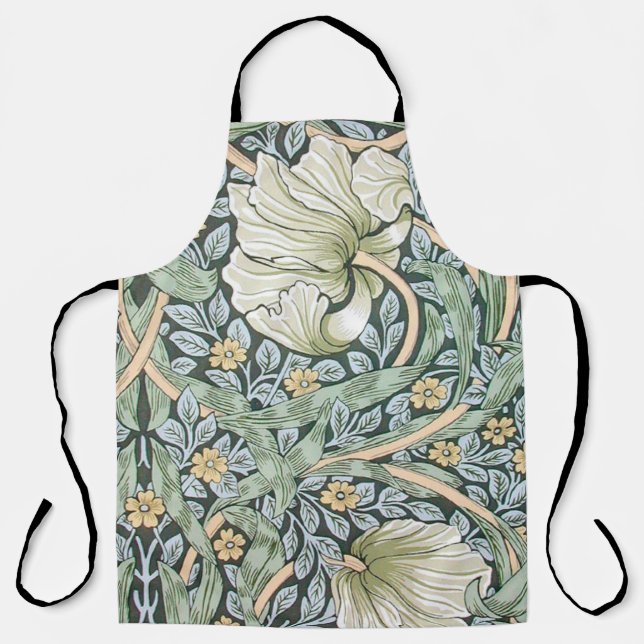 William Morris Pimpernel Floral Wallpaper Schürze (Vorderseite)