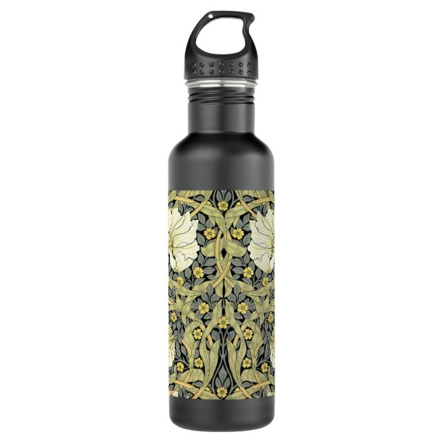William Morris Pimpernel Floral Wallpaper Trinkflasche (Vorderseite)