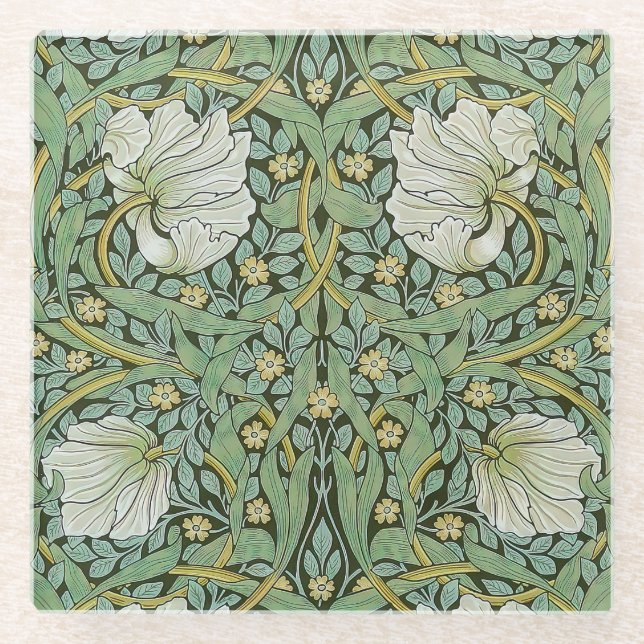 William Morris - Pimpernel Glasuntersetzer (Vorderseite)