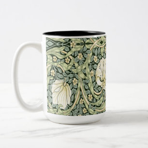 William Morris Pimpernel Grün Zweifarbige Tasse