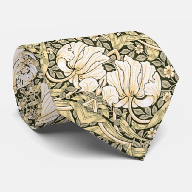 William Morris Pimpernel Krawatte (Gerollt)