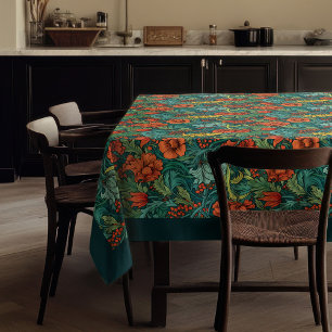William Morris Pimpernel lebhafte Farben farbenfro Tischdecke
