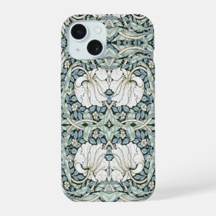 William Morris Pimpernel motif bleu complexe 