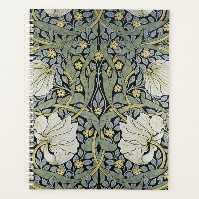 William Morris - Pimpernel-Musterdesign Planer (Vorderseite)