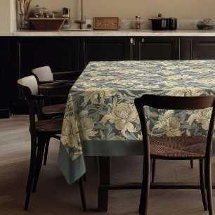 William Morris Pimpernel-neutral pastellgrün Salbe Tischdecke