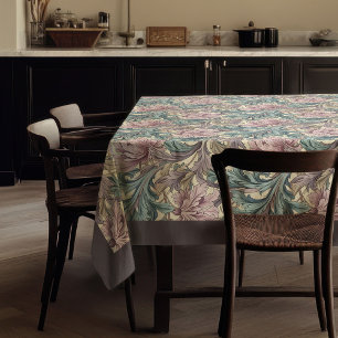 William Morris Pimpernel Pastell lila rosa Salbei Tischdecke