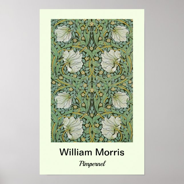 William Morris - Pimpernel Poster (Vorne)