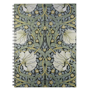 William Morris - Pimpernel-Tapeten-Entwurf Notizblock