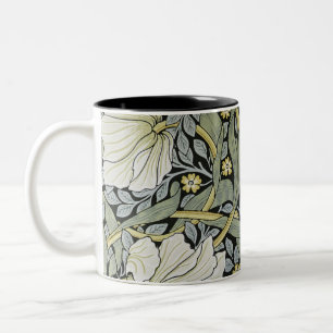 William Morris - Pimpernel-Tapeten-Entwurf Zweifarbige Tasse