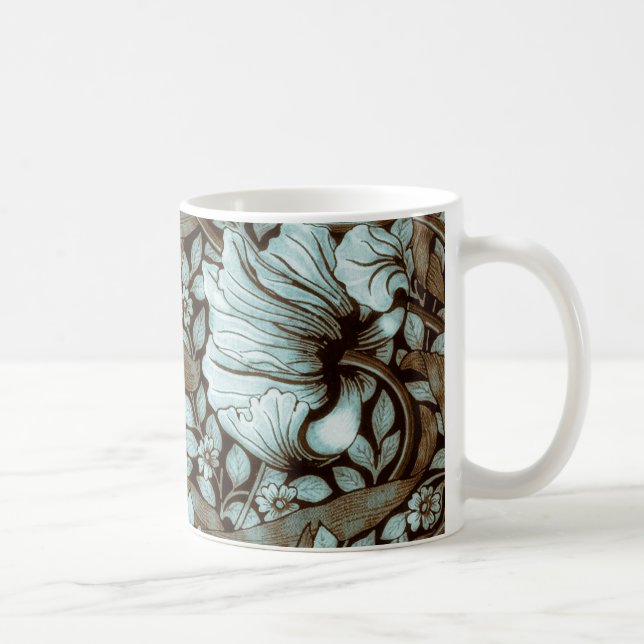 William Morris Pimpernel Vintag Floral Kaffeetasse (Rechts)