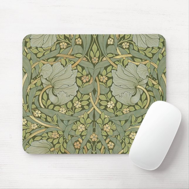 William Morris Pimpernel Vintag Pattern Mousepad (Mit Mouse)