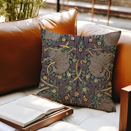 William Morris Pimpernel Vintag Pattern Throw Pil Kissen