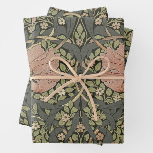 William Morris Pimpernel Vintag Pattern Wrapping Geschenkpapier Set