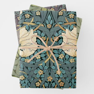 William Morris Pimpernel Vintag Pattern Wrapping Geschenkpapier Set