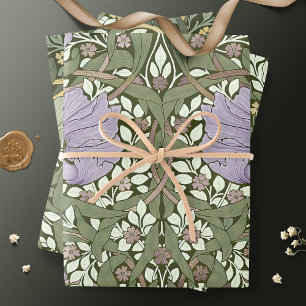 William Morris Pimpernel Vintag Pattern Wrapping Geschenkpapier Set