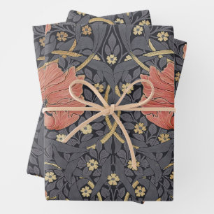 William Morris Pimpernel Vintag Pattern Wrapping Geschenkpapier Set