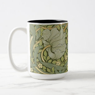 William Morris Pimpernel Vintag Pattern Zweifarbige Tasse