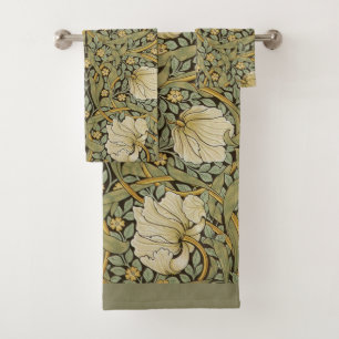 William Morris Pimpernel Vintag Pre-Raphaelite Badhandtuch Set