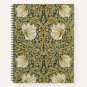 William Morris Pimpernel Vintag Pre-Raphaelite Notizbuch