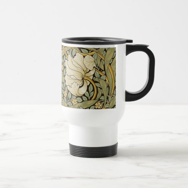 William Morris Pimpernel Vintag Pre-Raphaelite Reisebecher (Rechts)