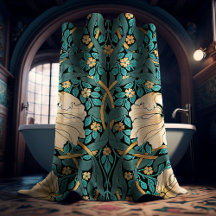 William Morris Pimpernel Vintages Muster Dusche Cu