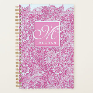 William Morris, Pink Marigold & Monogram Planer