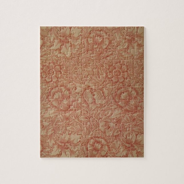 William Morris Pink Poppy Blume Floral (Vertikal)
