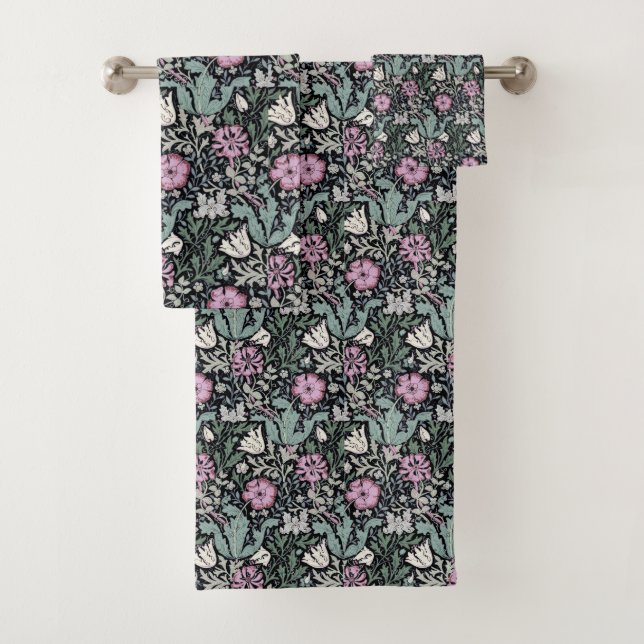 William Morris Pink Poppy Botanical Victorian  (En situation)