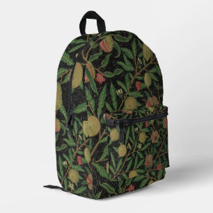 William Morris Pomegranate Classic Frucht Bedruckter Rucksack