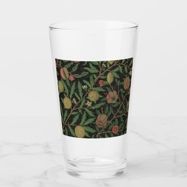 William Morris Pomegranate Classic Frucht Glas (Vorderseite)