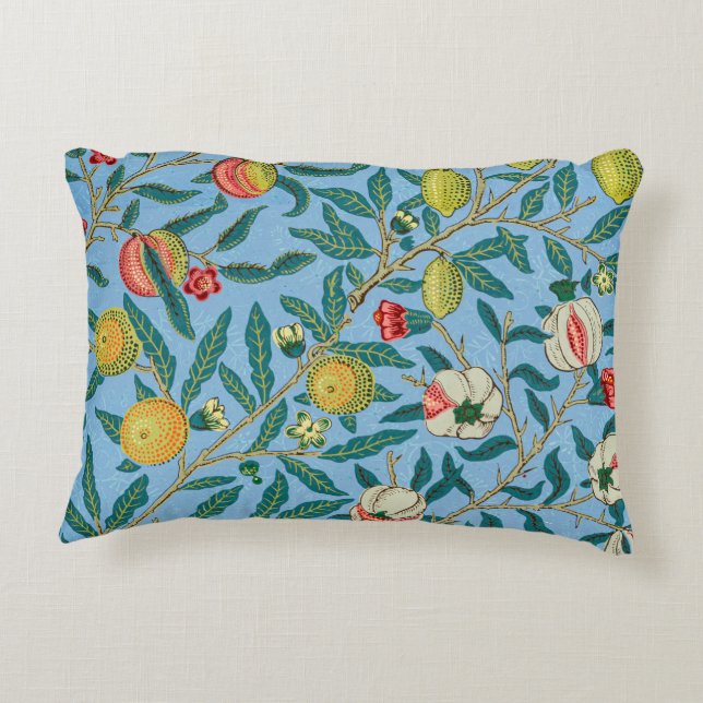 William Morris Pomegranate Dekokissen (Rückseite)