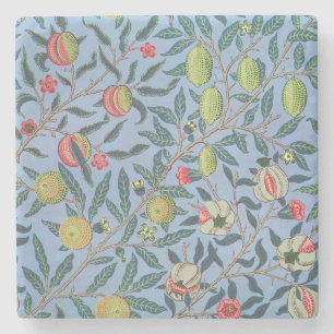 WILLIAM MORRIS "POMEGRANATE" DESIGN STONE UNTERSET STEINUNTERSETZER