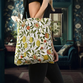 William Morris Pomegranate Lemons Yellow Fruits Tasche