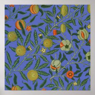 William Morris Pomegranate Wallpaper Poster