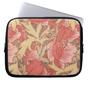 William Morris Poppies Floral Laptopschutzhülle