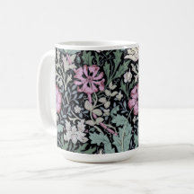 William Morris Poppy Botanical Victorian Wallpaper
