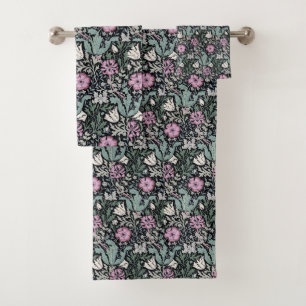 William Morris Poppy Botanique Victorien Rose