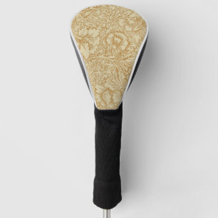 William Morris Poppy Floral Wallpaper Golf Headcover