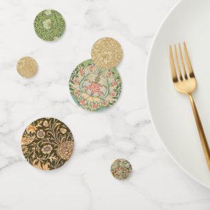 William Morris Poppy Floral Wallpaper Konfetti