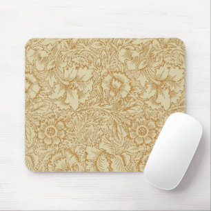 William Morris Poppy Floral Wallpaper Mousepad