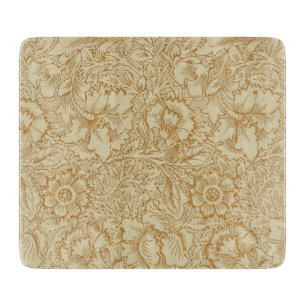 William Morris Poppy Floral Wallpaper Schneidebrett