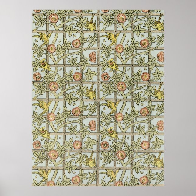 William Morris Poster (Vorne)